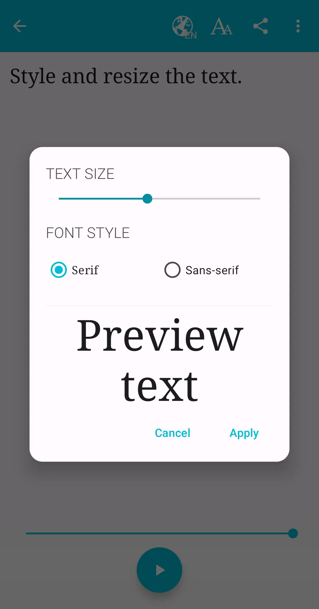 Talk: Text to Voice | Indus Appstore | Screenshot