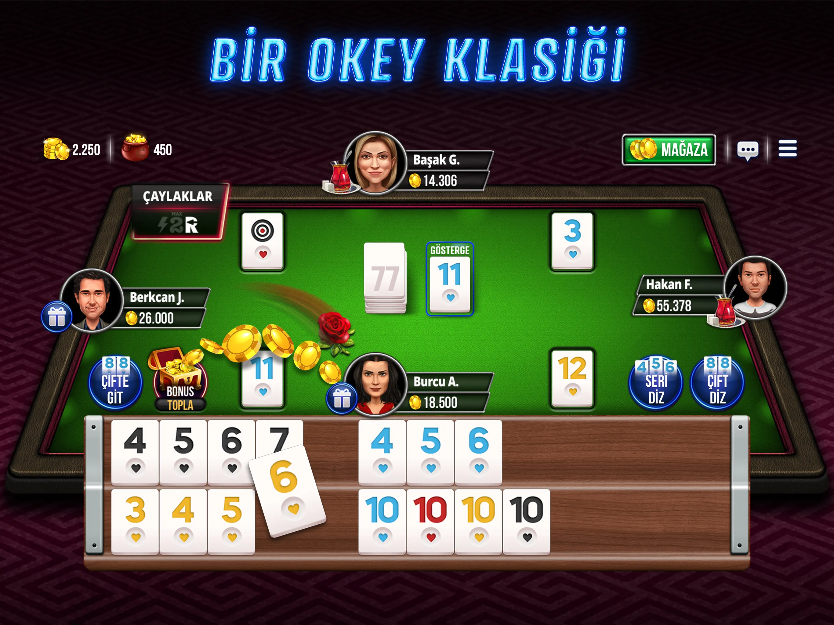 Can Okey - Online Çanak Okey | Indus Appstore | Screenshot