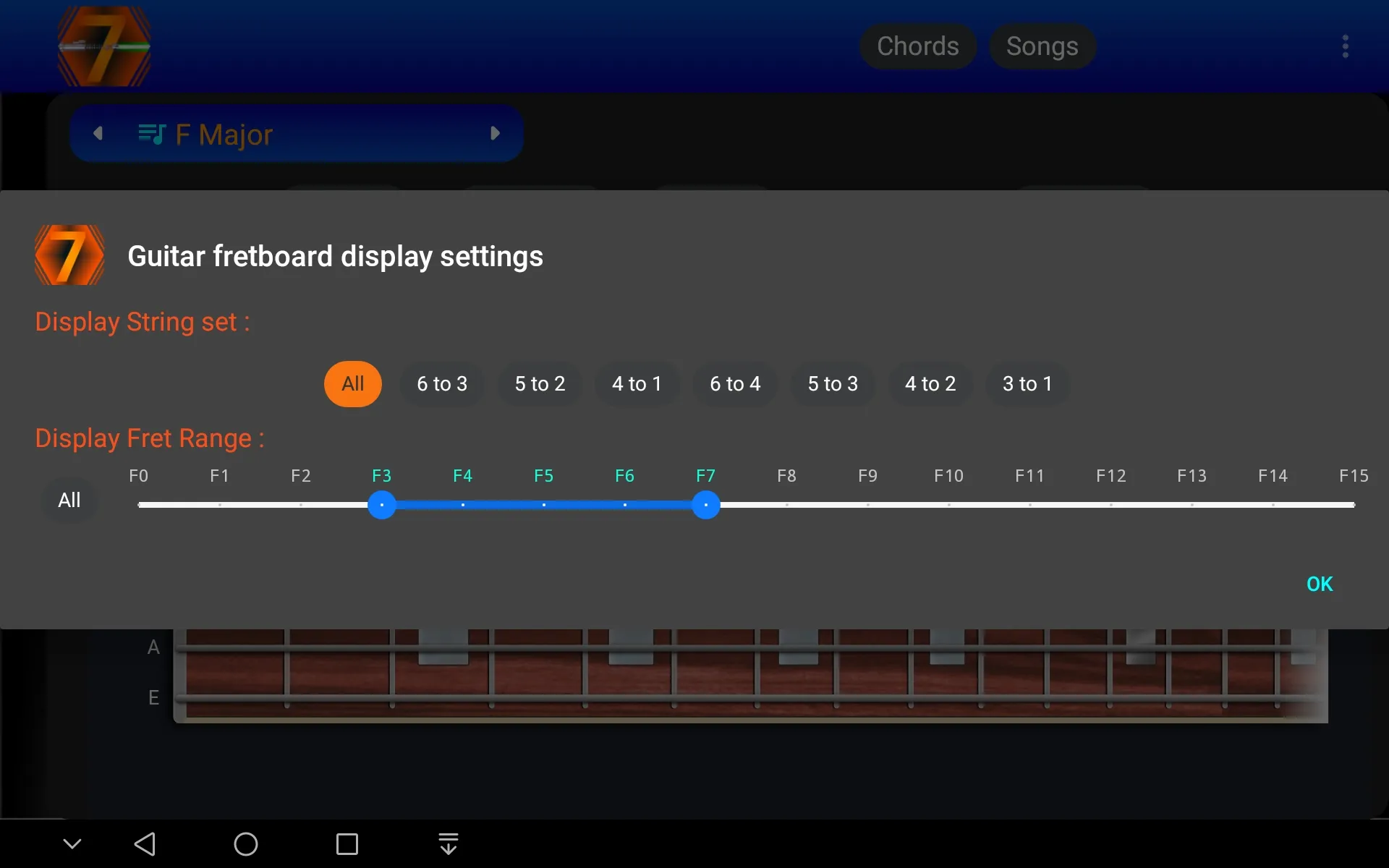 7 Pad : Scales and chords | Indus Appstore | Screenshot