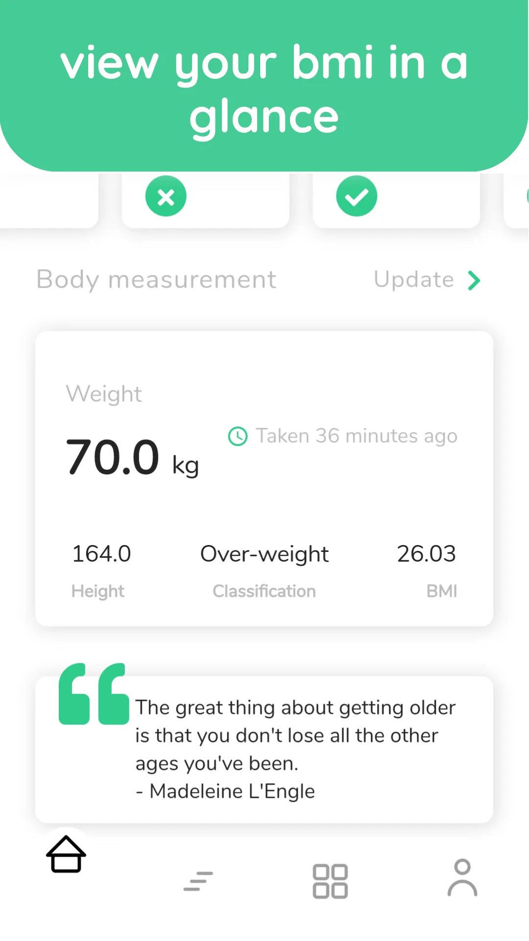 Centafit: Health Check, Screen | Indus Appstore | Screenshot