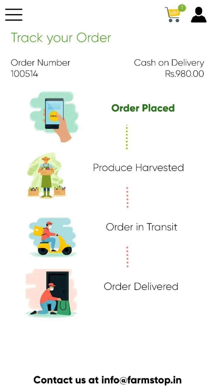 Farmstop -Your organic e-store | Indus Appstore | Screenshot