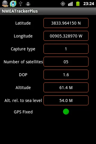 GPS NMEA Tracker | Indus Appstore | Screenshot