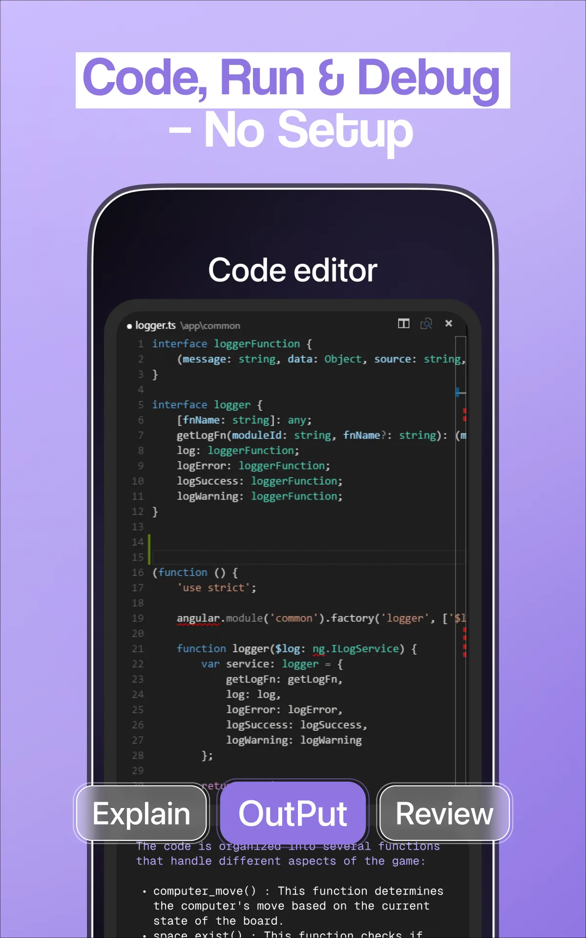 BootSelf: Coding with AI Tutor | Indus Appstore | Screenshot