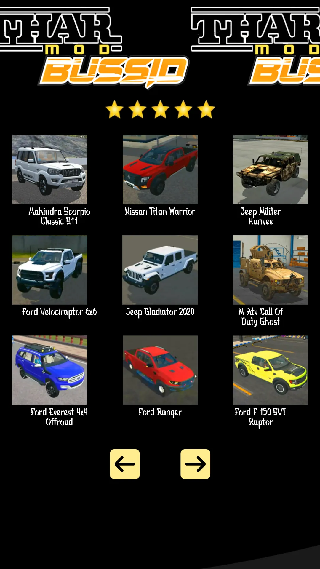 Modified Thar Mod Bussid | Indus Appstore | Screenshot