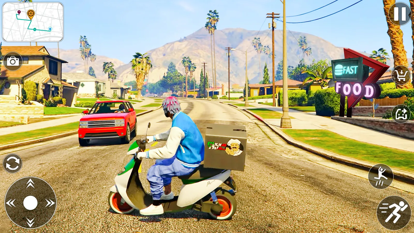 Pizza Delivery Simulator Game | Indus Appstore | Screenshot