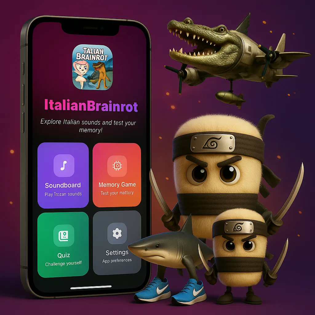 Italian brainrot Soundboard | Indus Appstore | Screenshot