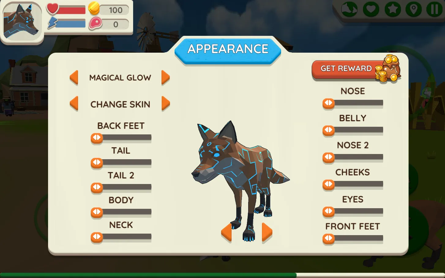 Fox Family - Animal Simulator | Indus Appstore | Screenshot