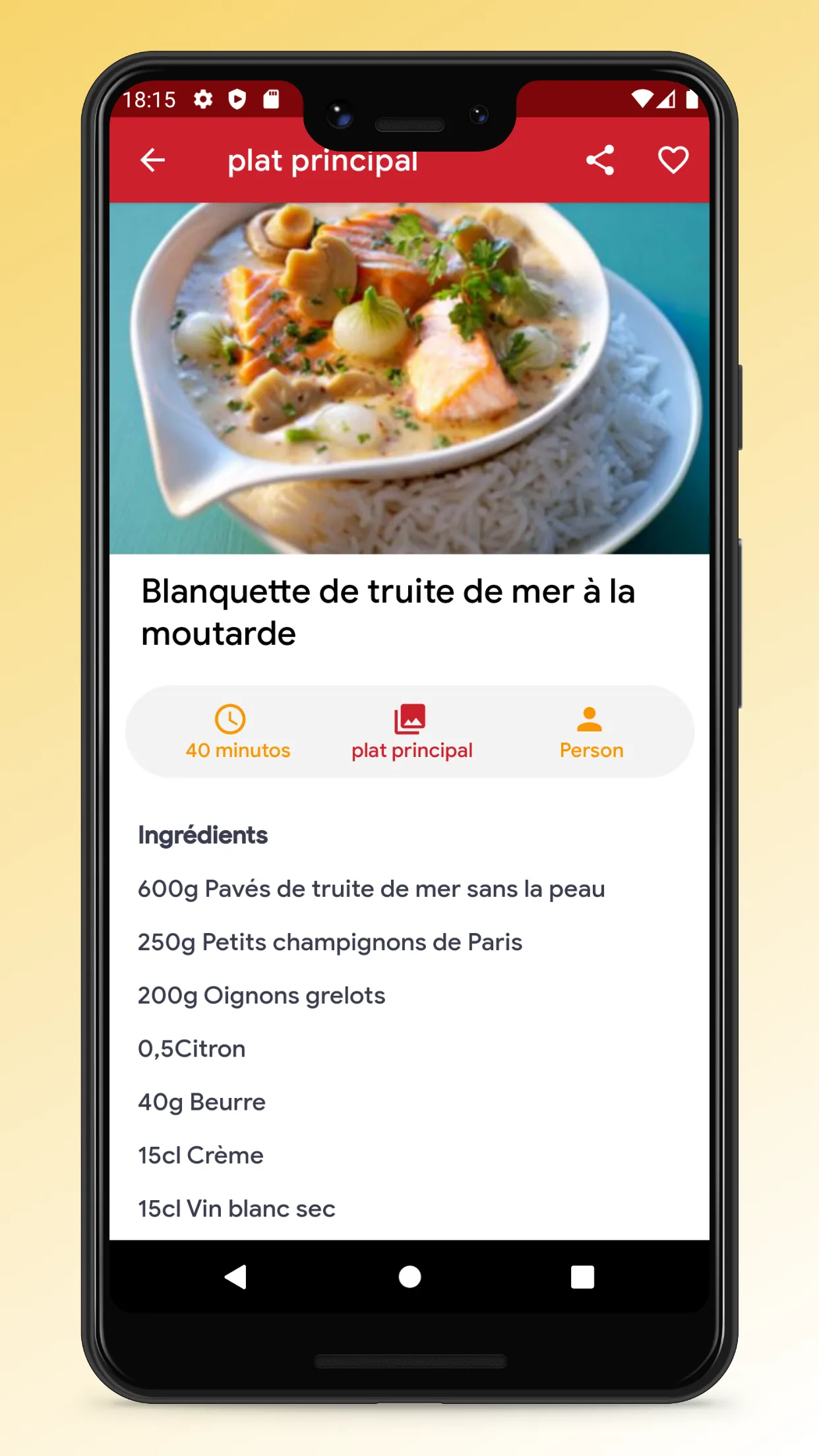 French Cuisine Recipes & Food | Indus Appstore | Screenshot