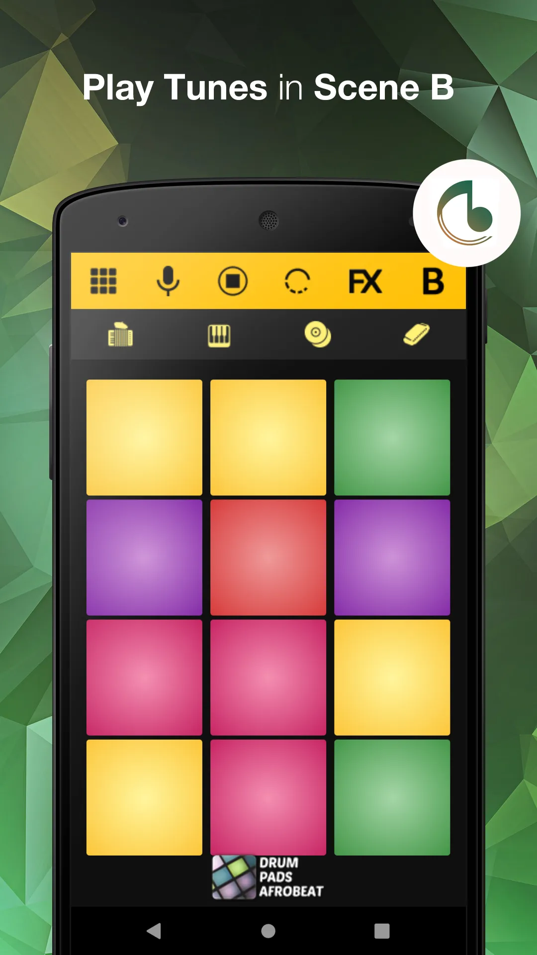 Drum Pad Afro - Beat Maker Mac | Indus Appstore | Screenshot