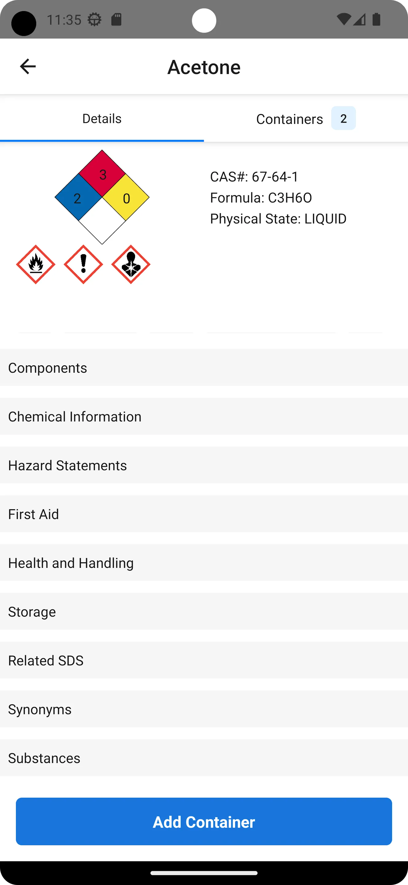 RSS Chemicals | Indus Appstore | Screenshot