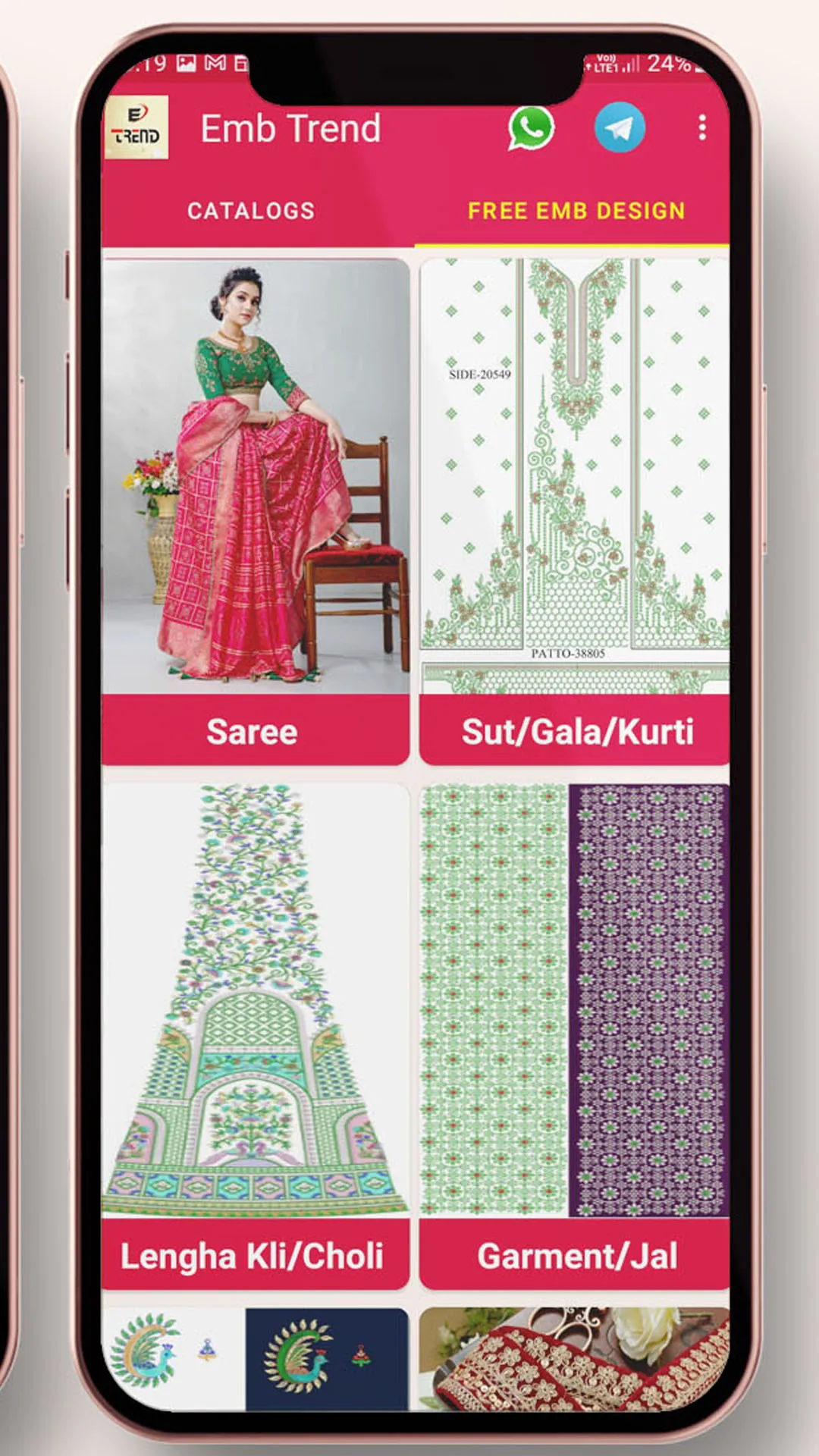 Etrend-Embroidery Design | Indus Appstore | Screenshot