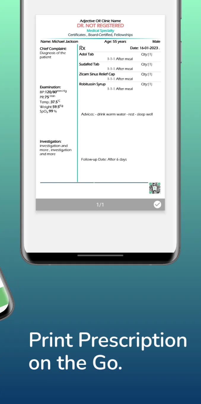 Rx Easy Prescription Maker | Indus Appstore | Screenshot