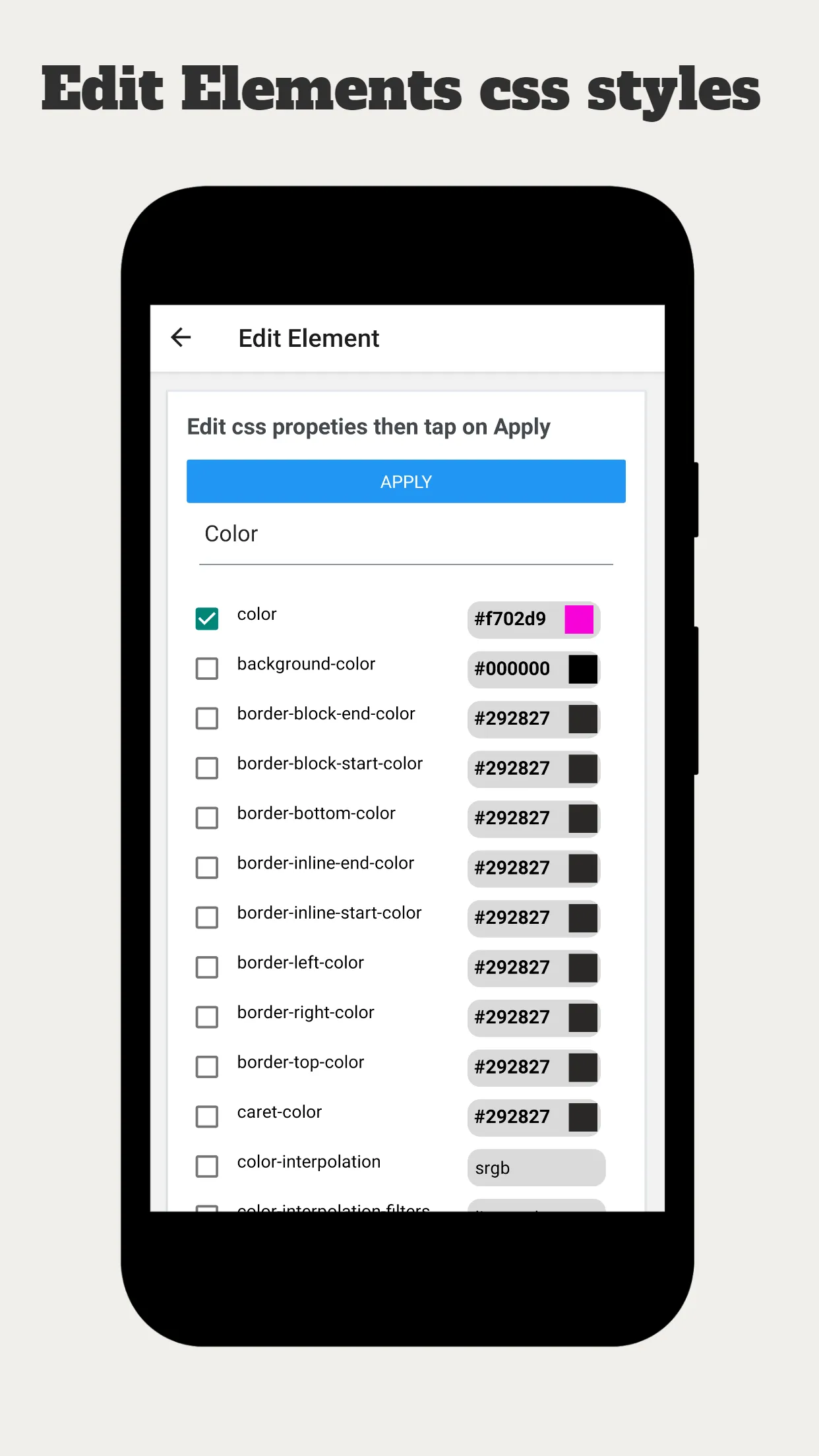 Web Inspector Pro : mobile ins | Indus Appstore | Screenshot