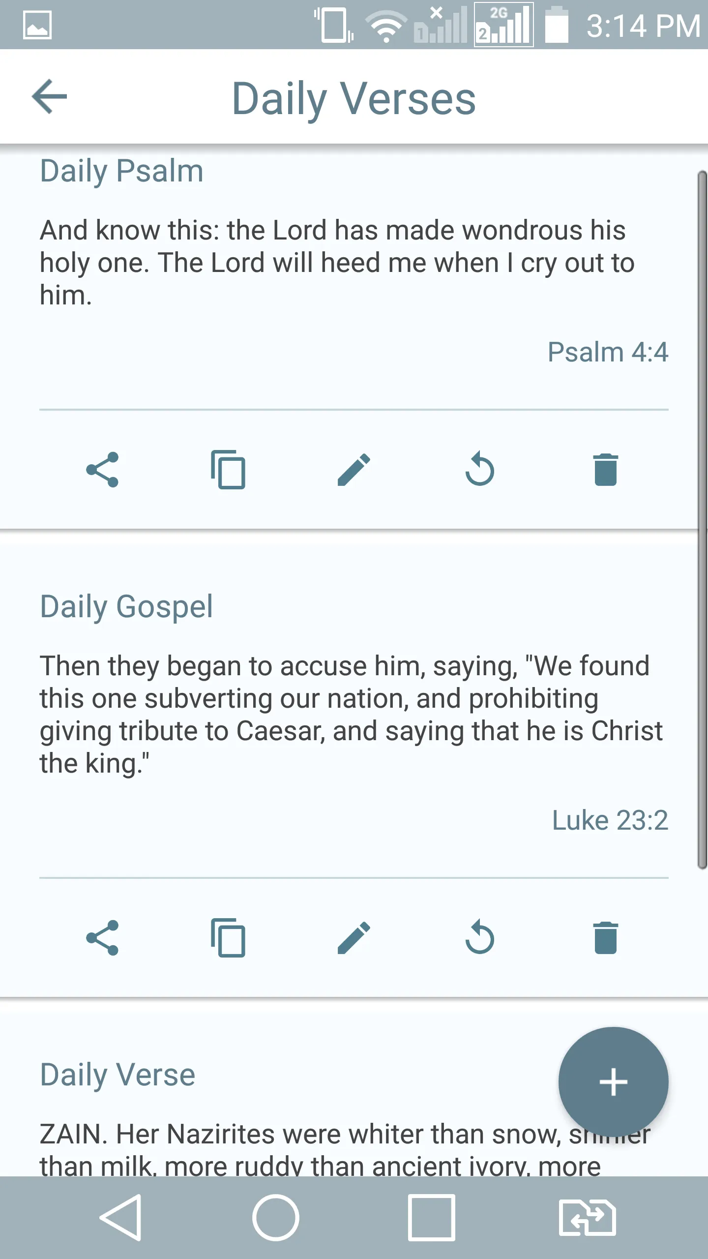 Catholic Bible Offline Daily | Indus Appstore | Screenshot