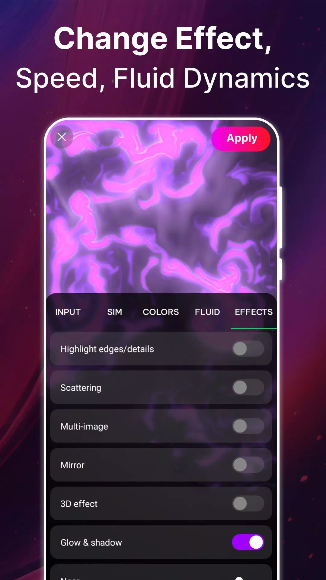 Magic Fluid: 3D Live Wallpaper | Indus Appstore | Screenshot
