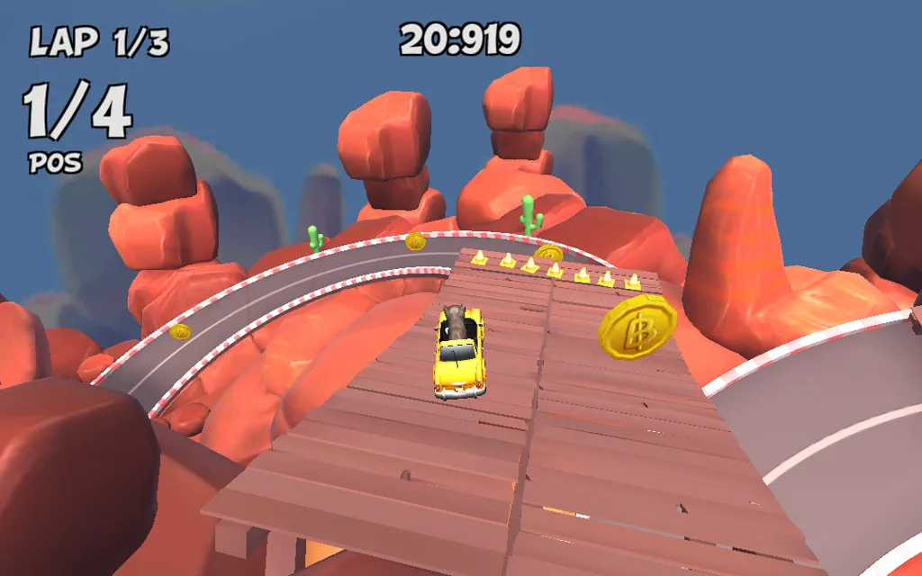 Crazy Cat Rush Racing | Indus Appstore | Screenshot