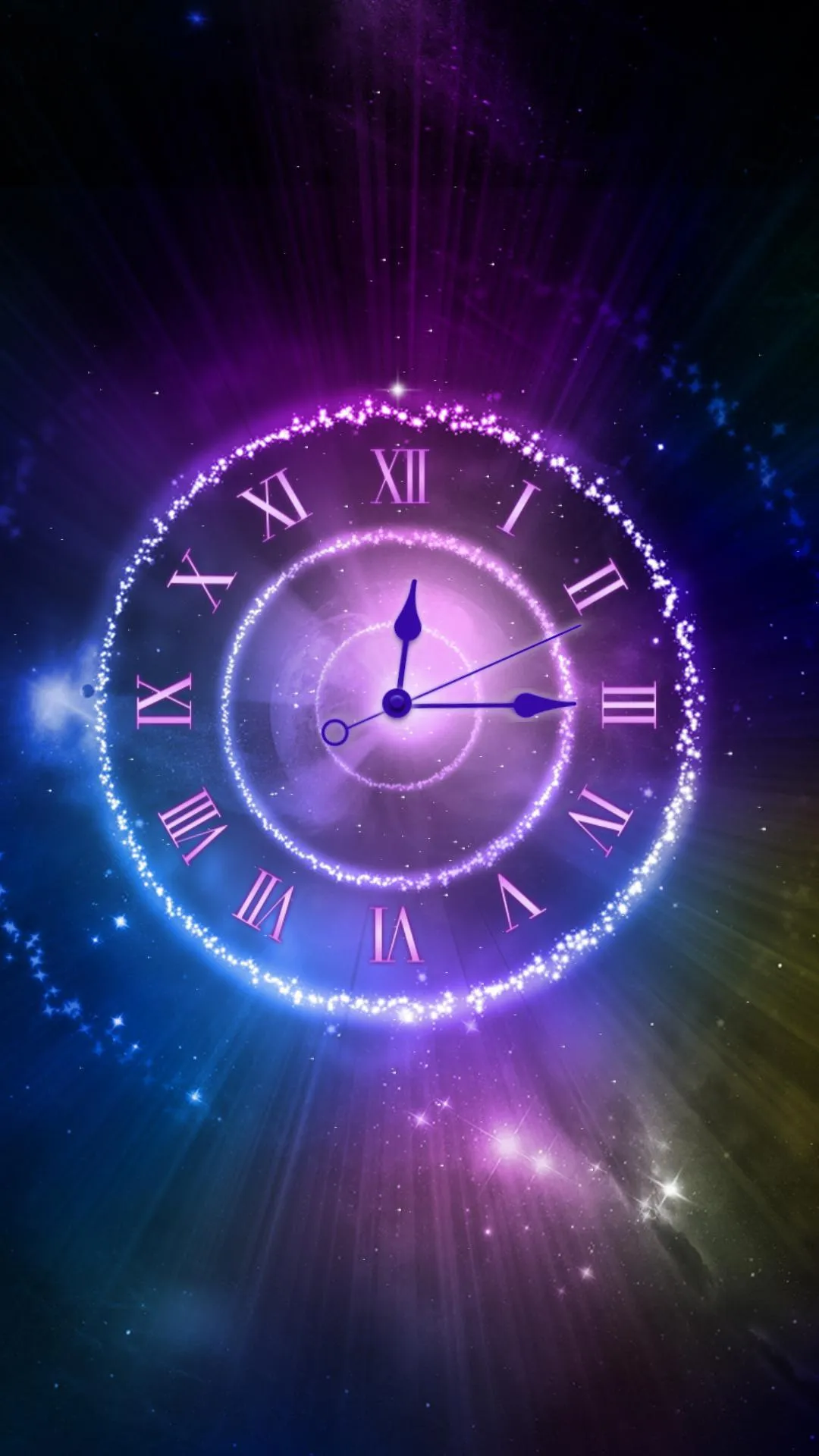 Shining Clock Live Wallpaper | Indus Appstore | Screenshot