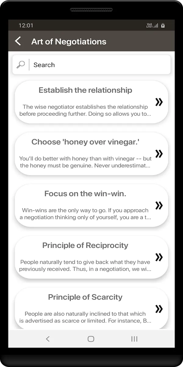 Art of Negotiations | Indus Appstore | Screenshot