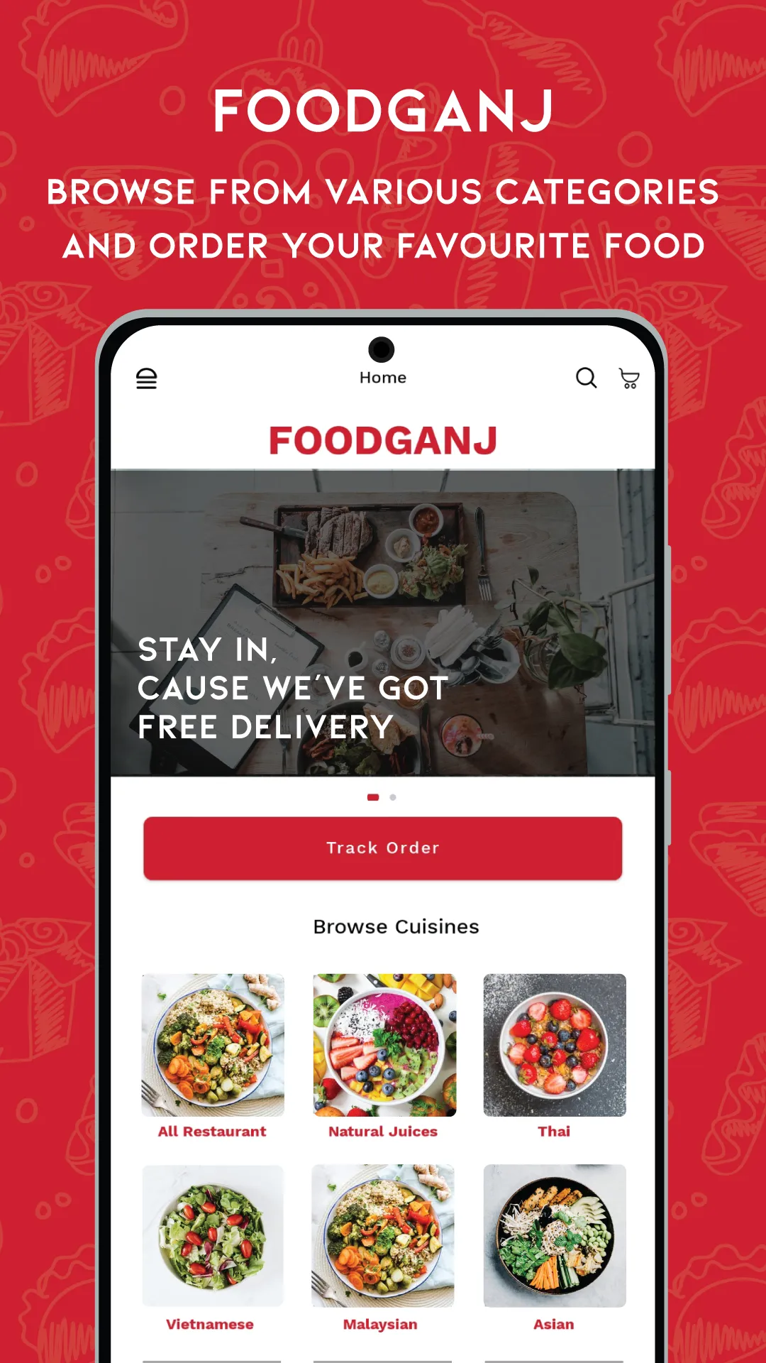 FOODGANJ | Indus Appstore | Screenshot