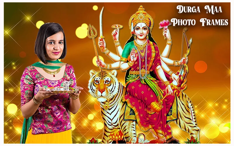 Durga Maa Photo Frames | Indus Appstore | Screenshot