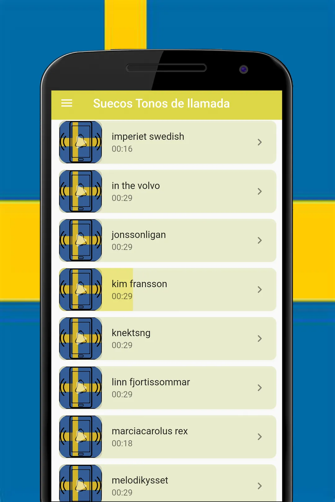 Ringtones and Sounds Sweden | Indus Appstore | Screenshot