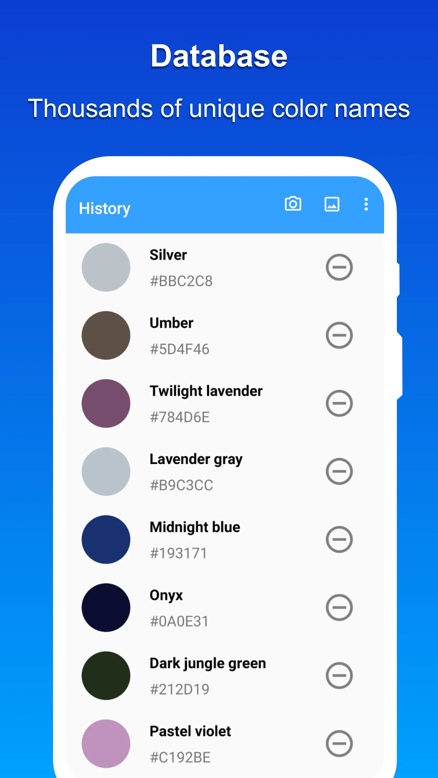 Camera Color Picker | Indus Appstore | Screenshot