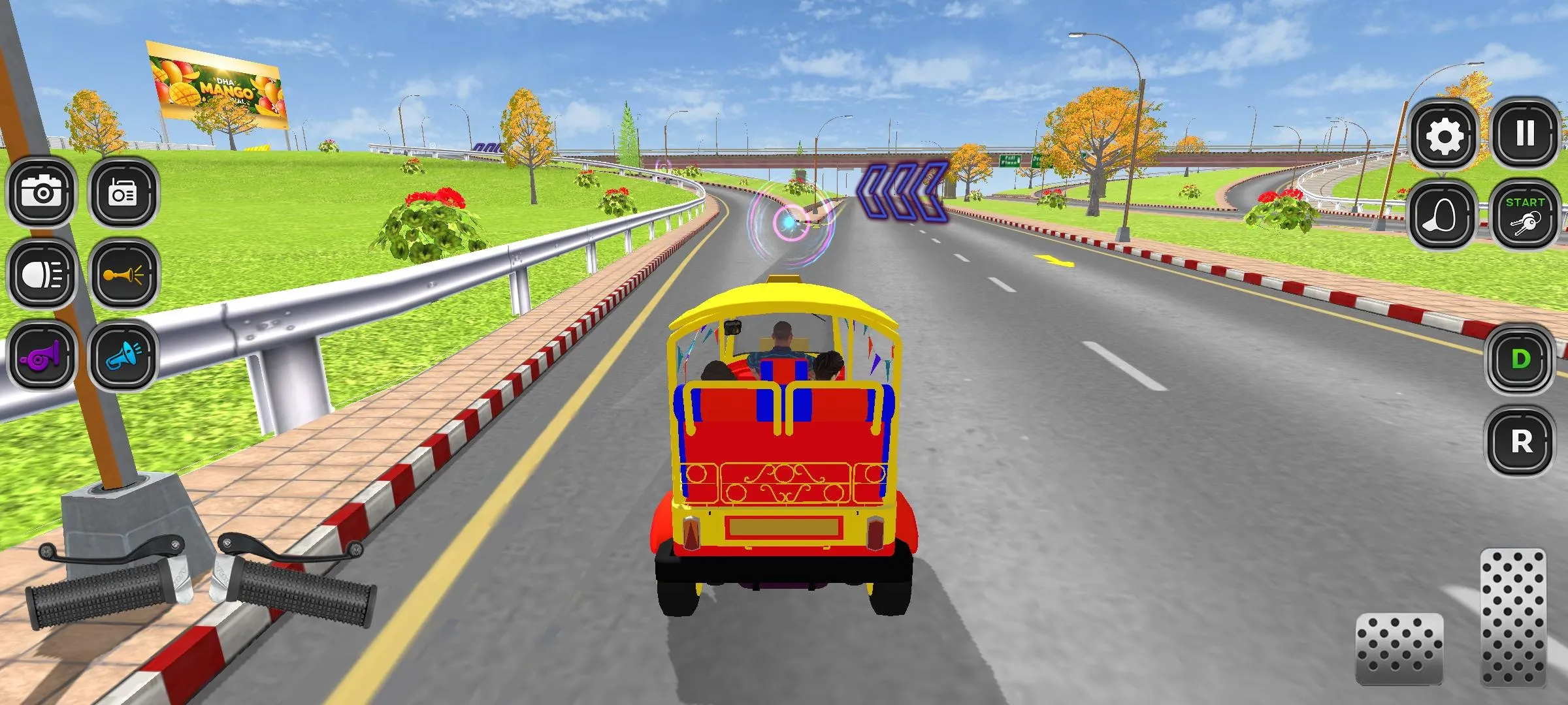 City Tuk Tuk Rickshaw Game 3D | Indus Appstore | Screenshot