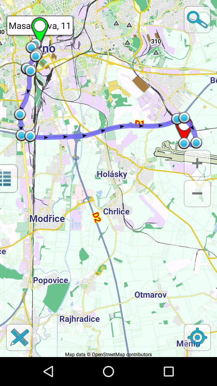 Map of Brno offline | Indus Appstore | Screenshot