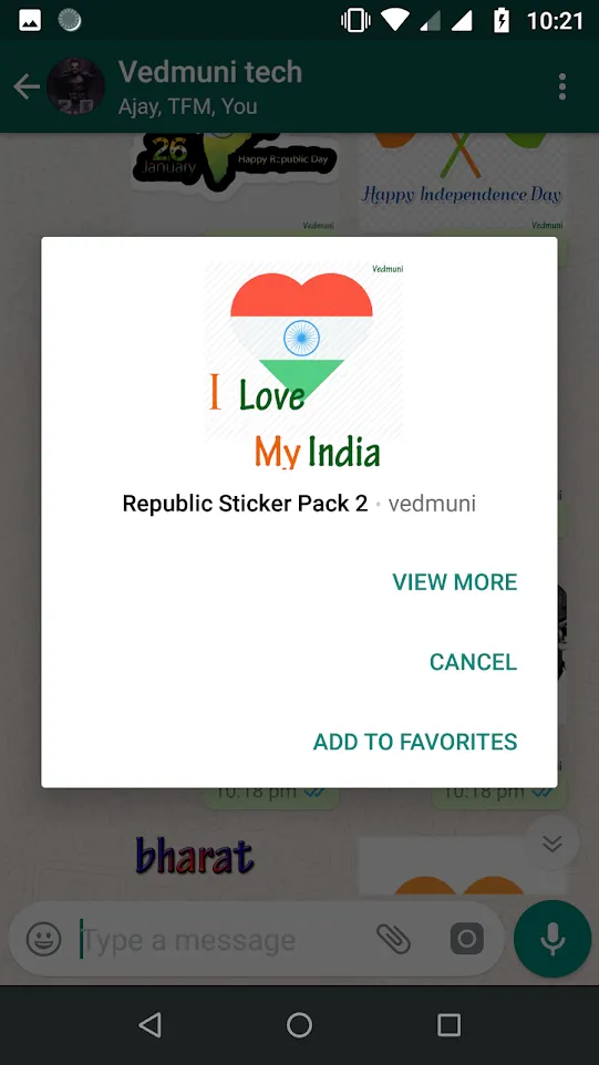 Republic Day Stickers | Indus Appstore | Screenshot