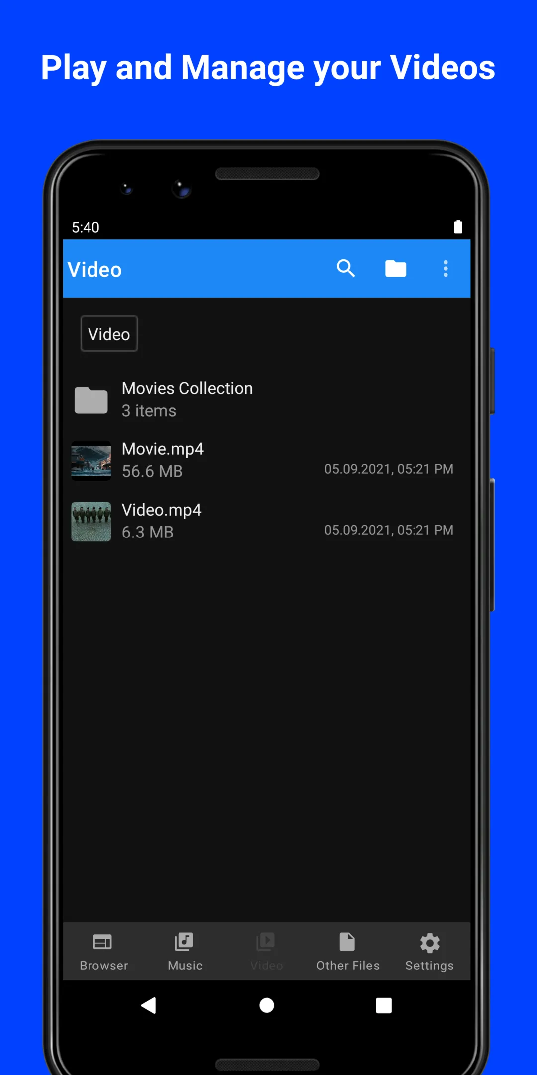 MyMedia iFile Manager & Music | Indus Appstore | Screenshot