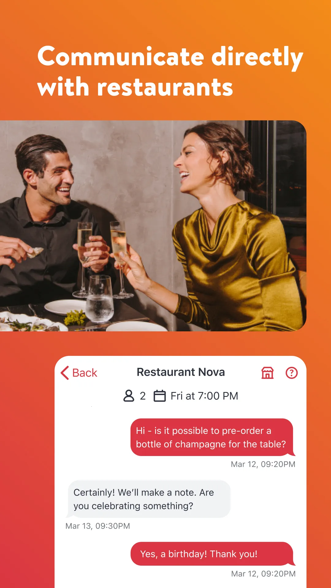 OpenTable | Indus Appstore | Screenshot