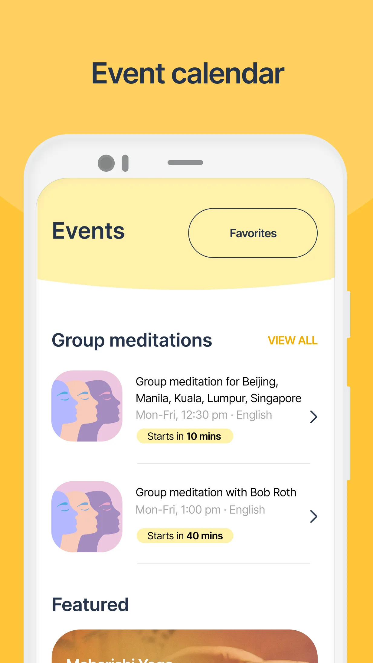 Transcendental Meditation | Indus Appstore | Screenshot