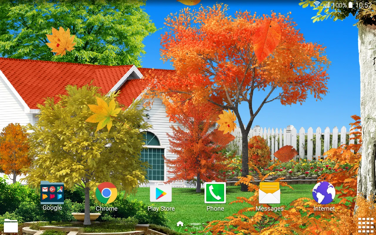 Autumn Garden Live Wallpaper | Indus Appstore | Screenshot