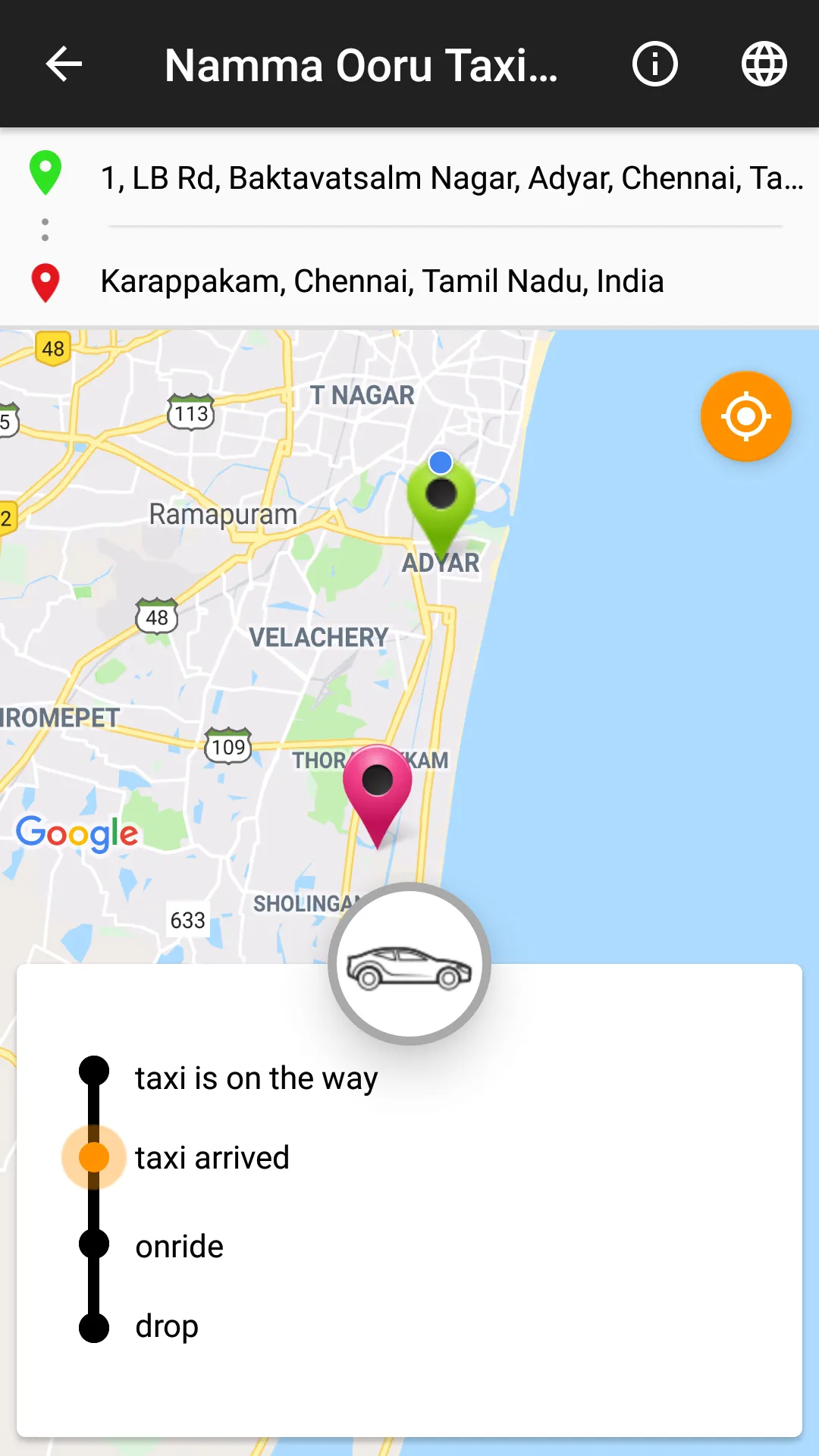 Namma Ooru Taxi® - Local Rides | Indus Appstore | Screenshot