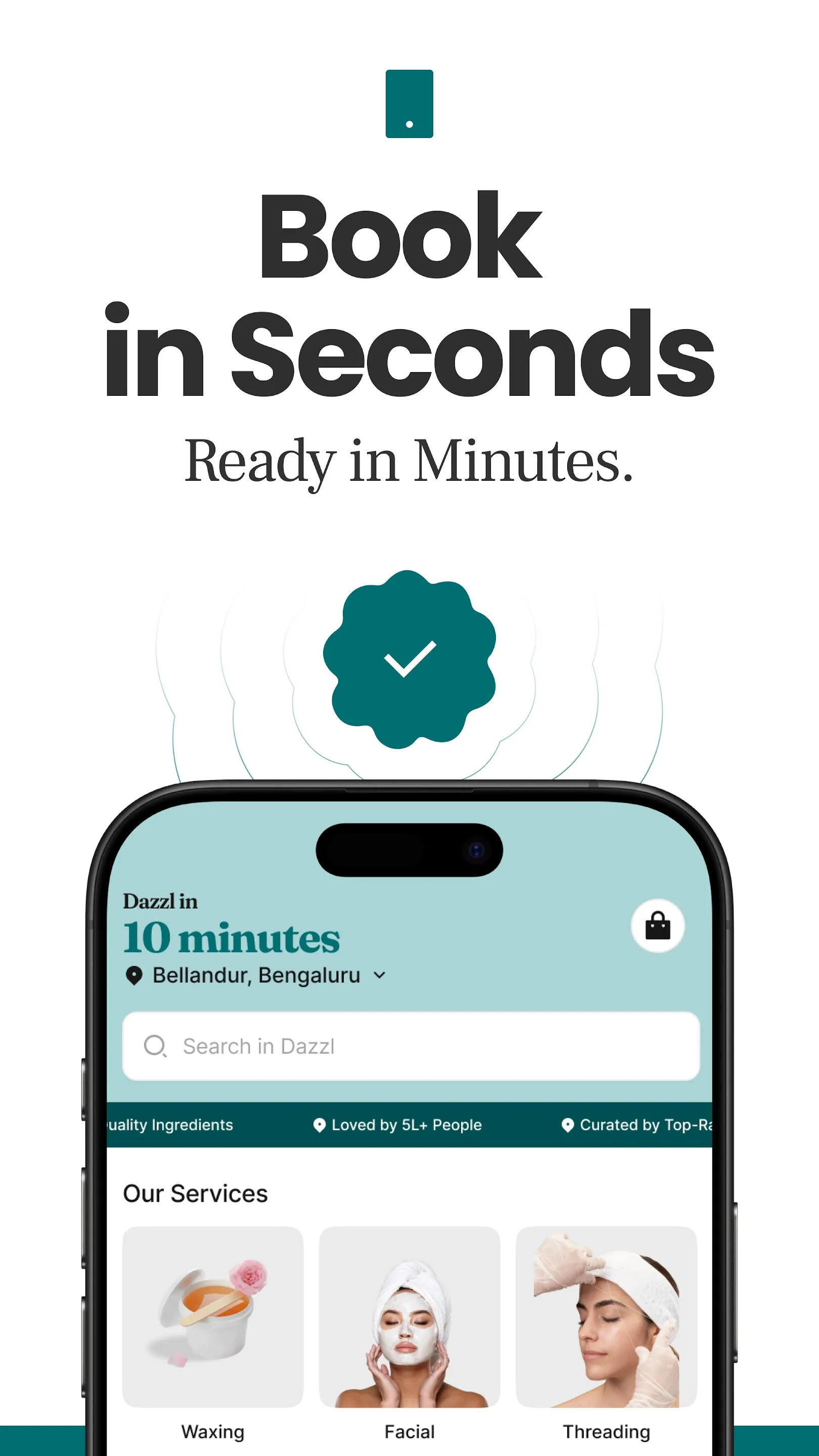 DAZZL: Beauty in 10 minutes | Indus Appstore | Screenshot