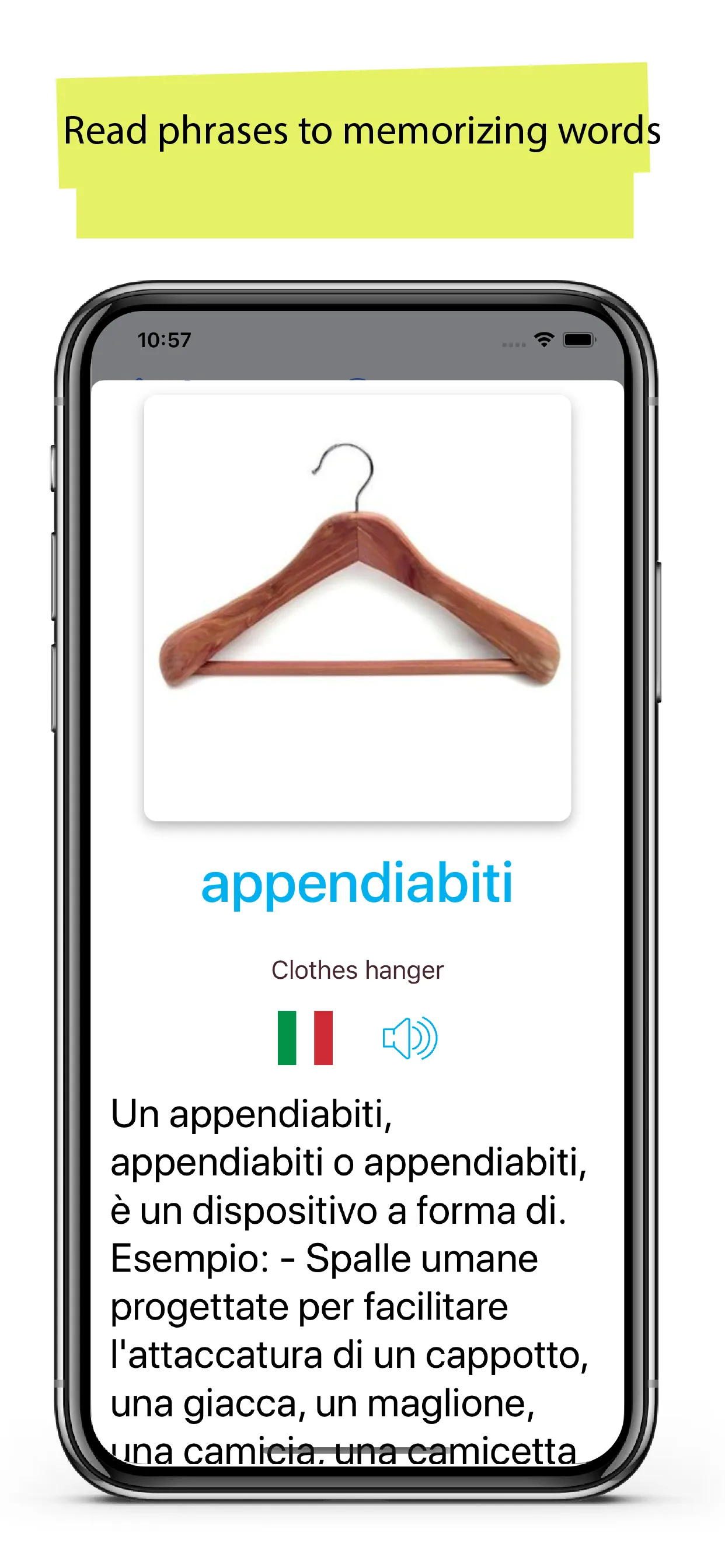 Italian 50000 Words & Pictures | Indus Appstore | Screenshot