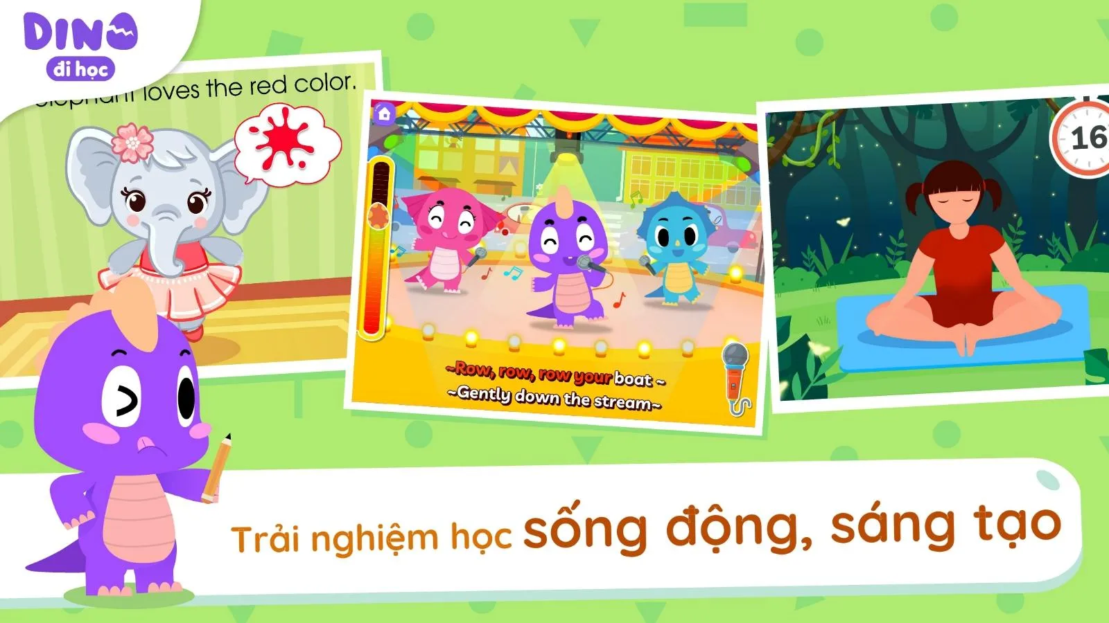 Dino Đi học | Indus Appstore | Screenshot