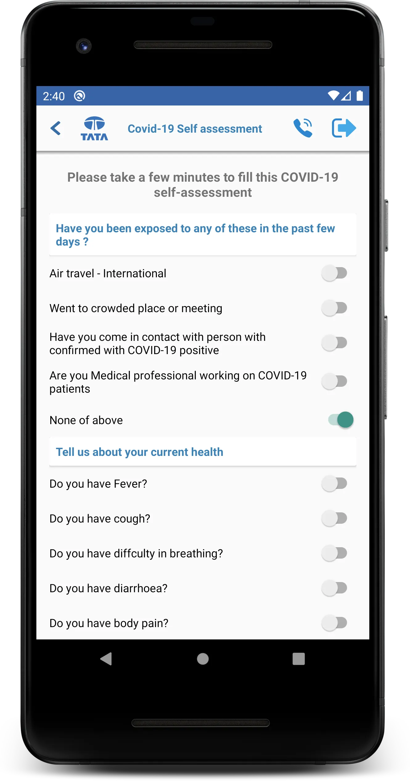 Tata Bridgital Health | Indus Appstore | Screenshot