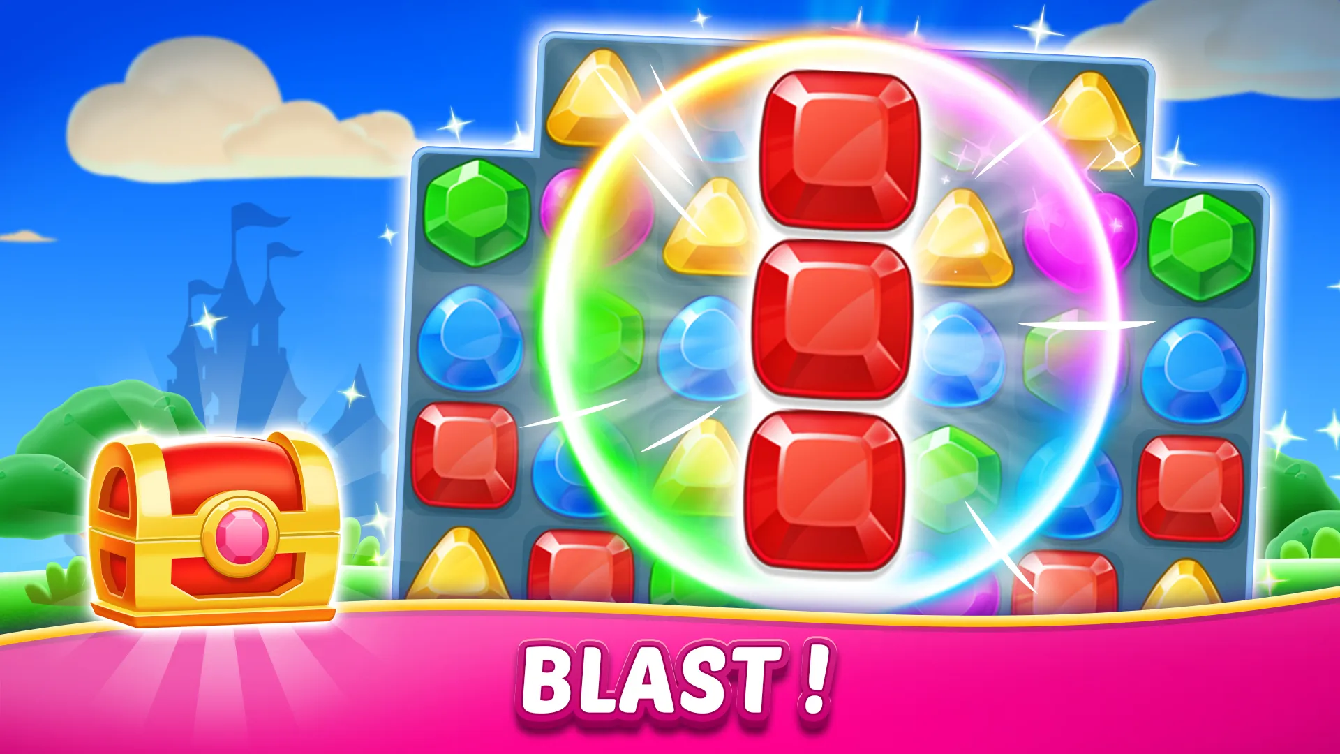 Jewel Blast Time - Match 3 | Indus Appstore | Screenshot