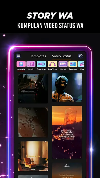 Story WA - Editor Video Musik | Indus Appstore | Screenshot