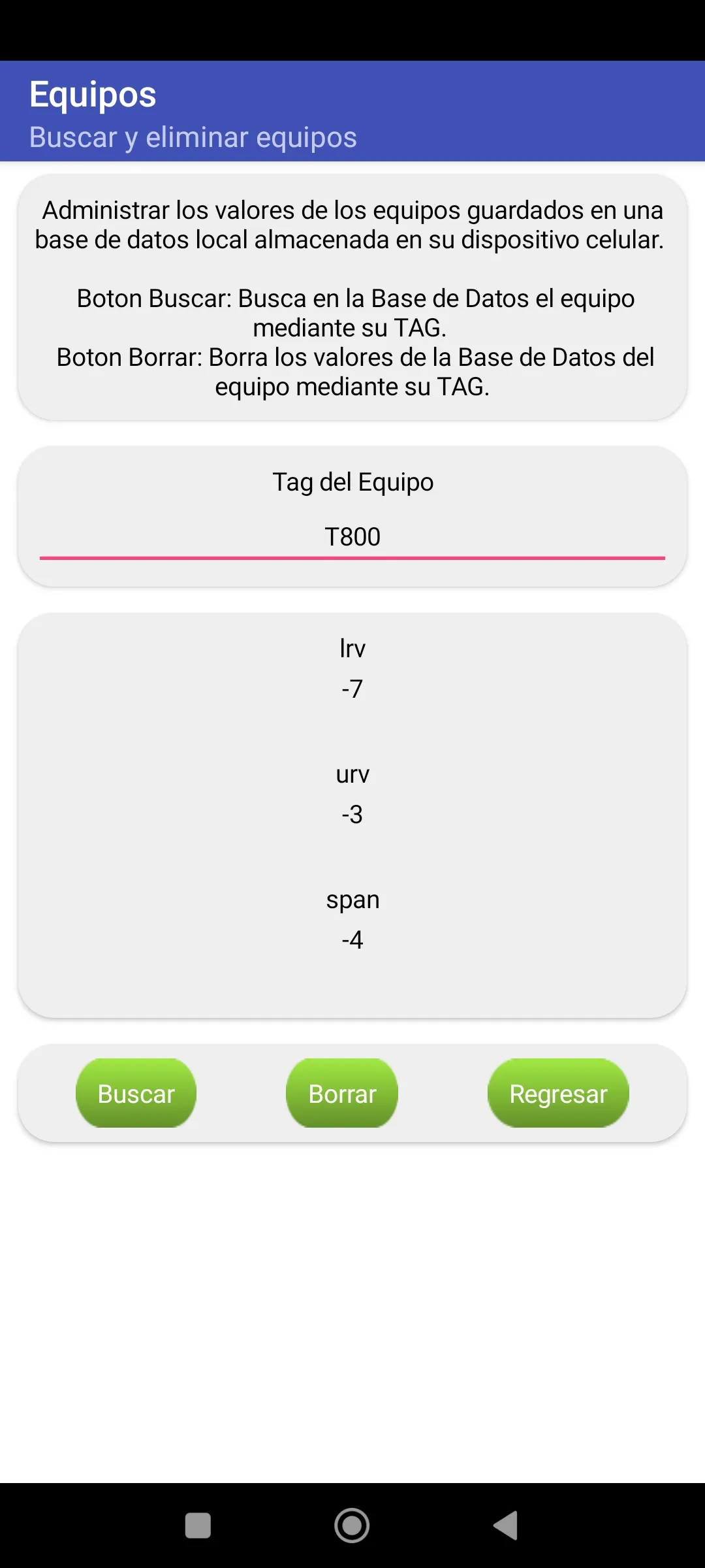 Calculadora de Nivel LRV  URV | Indus Appstore | Screenshot