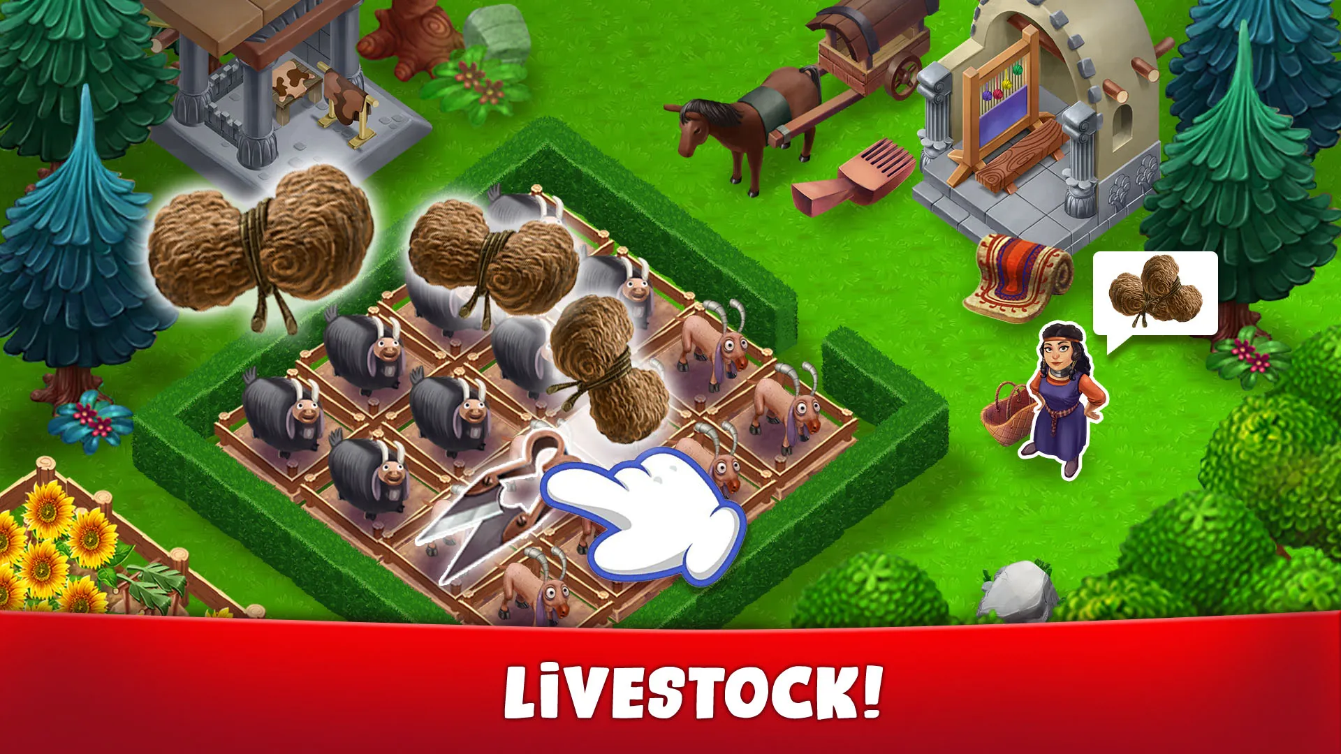 Townscapes: Farm&City Building | Indus Appstore | Screenshot