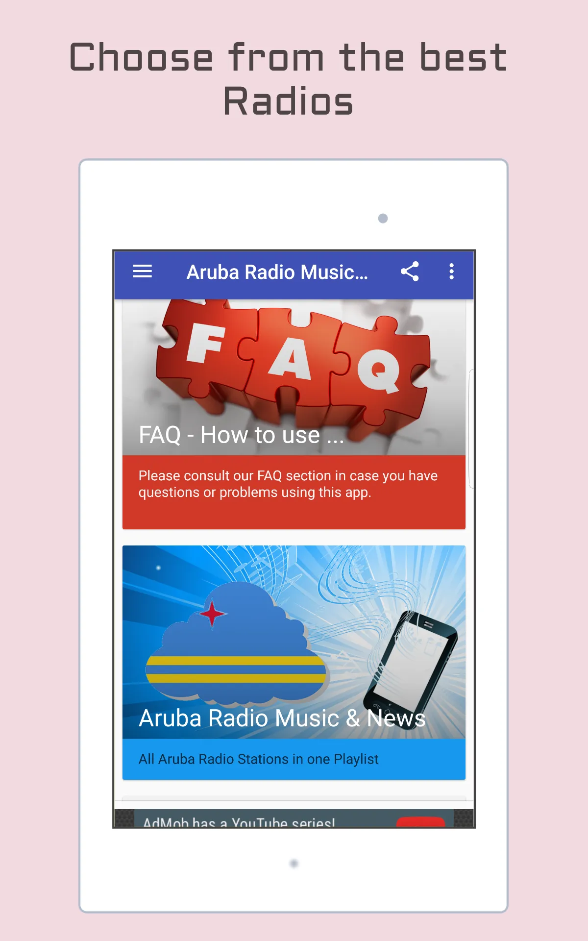 Aruba Radio Music & News | Indus Appstore | Screenshot