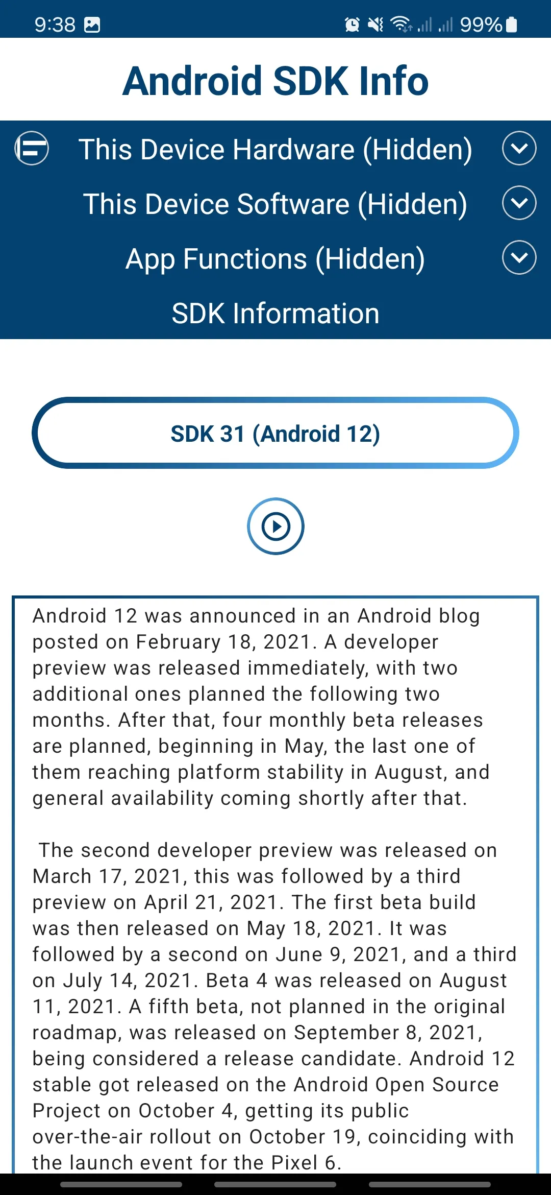 Android SDK Info | Indus Appstore | Screenshot