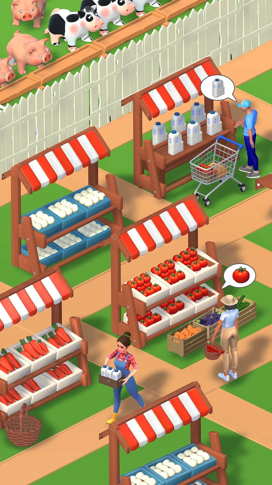 My Farm Life: Idle Supermarket | Indus Appstore | Screenshot