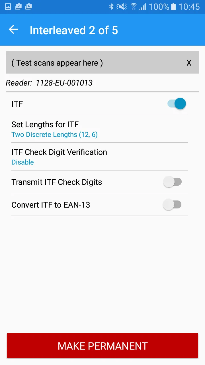 TSL Reader Configuration | Indus Appstore | Screenshot