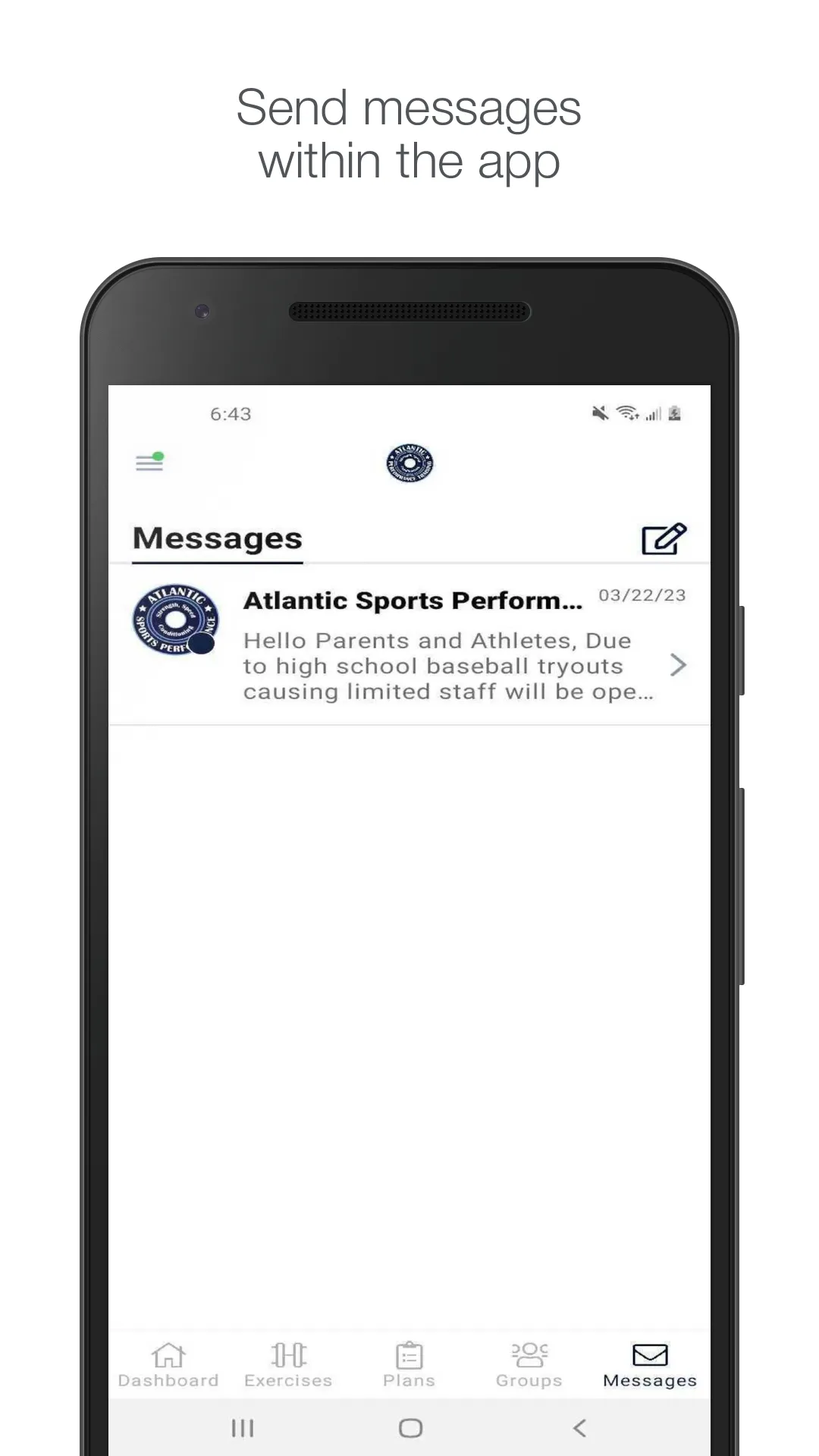 Atlantic Sports Performance | Indus Appstore | Screenshot