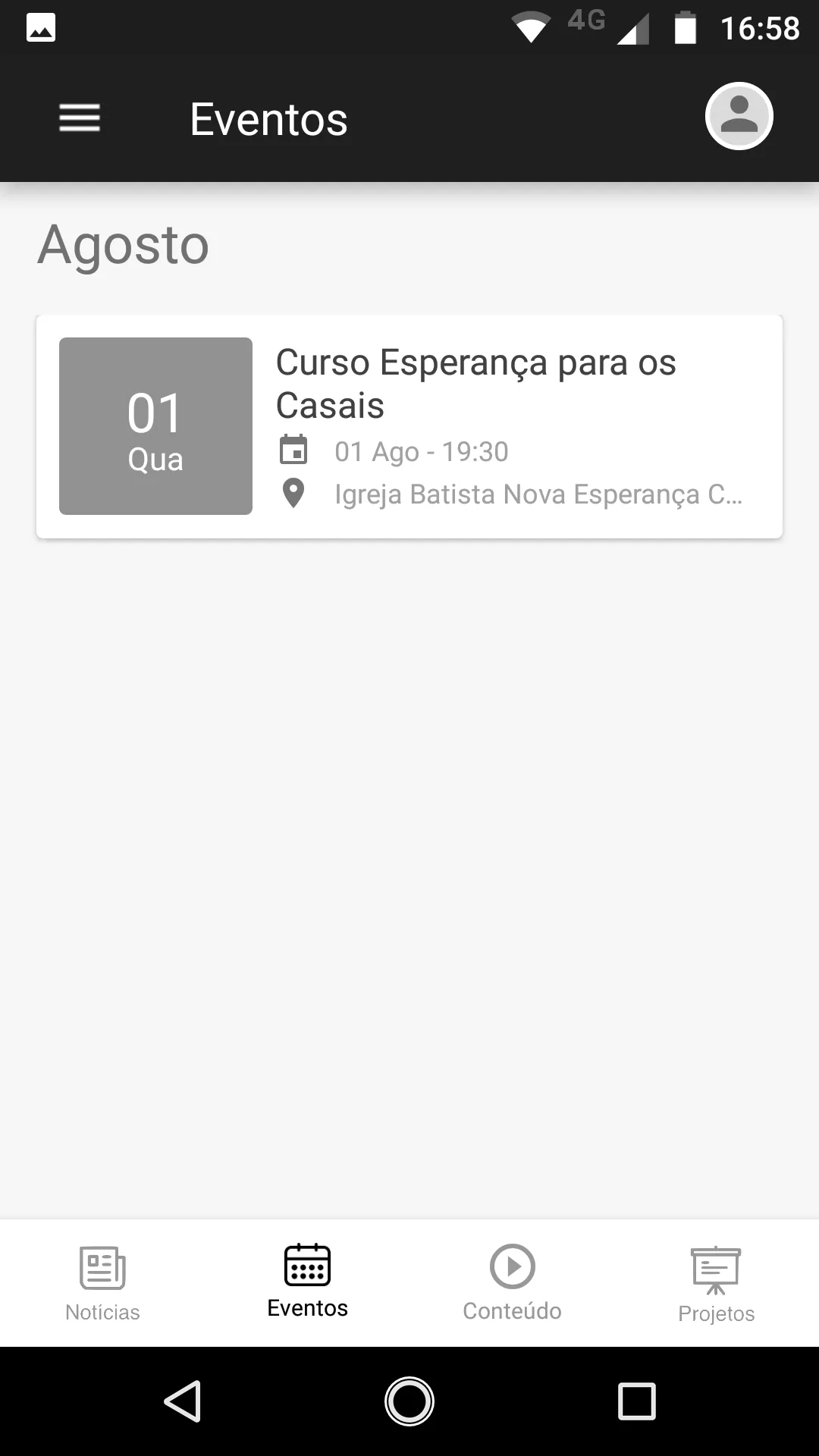 Igreja Batista Nova Esperança | Indus Appstore | Screenshot