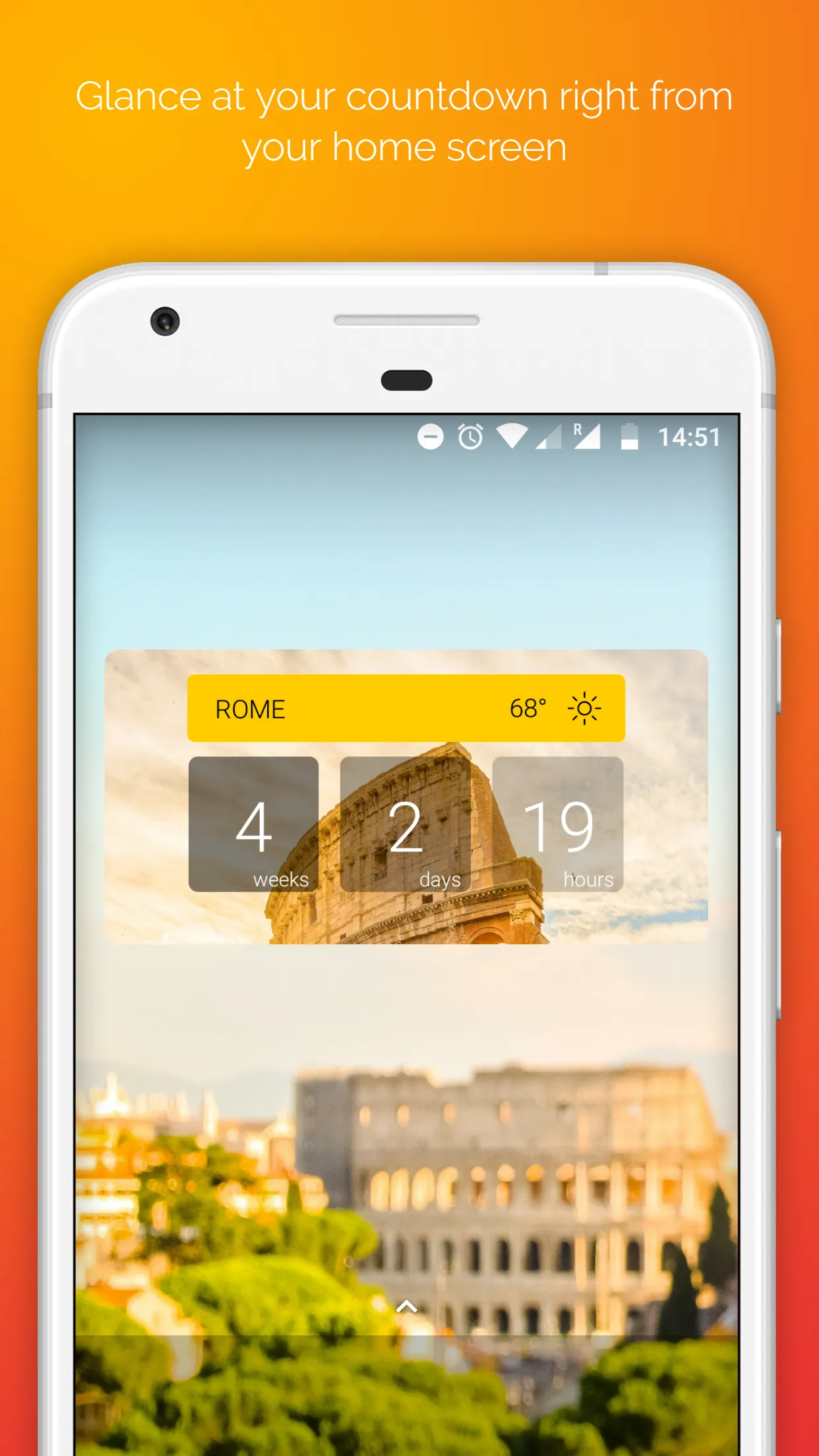 Ready Set Vacation! Countdown | Indus Appstore | Screenshot