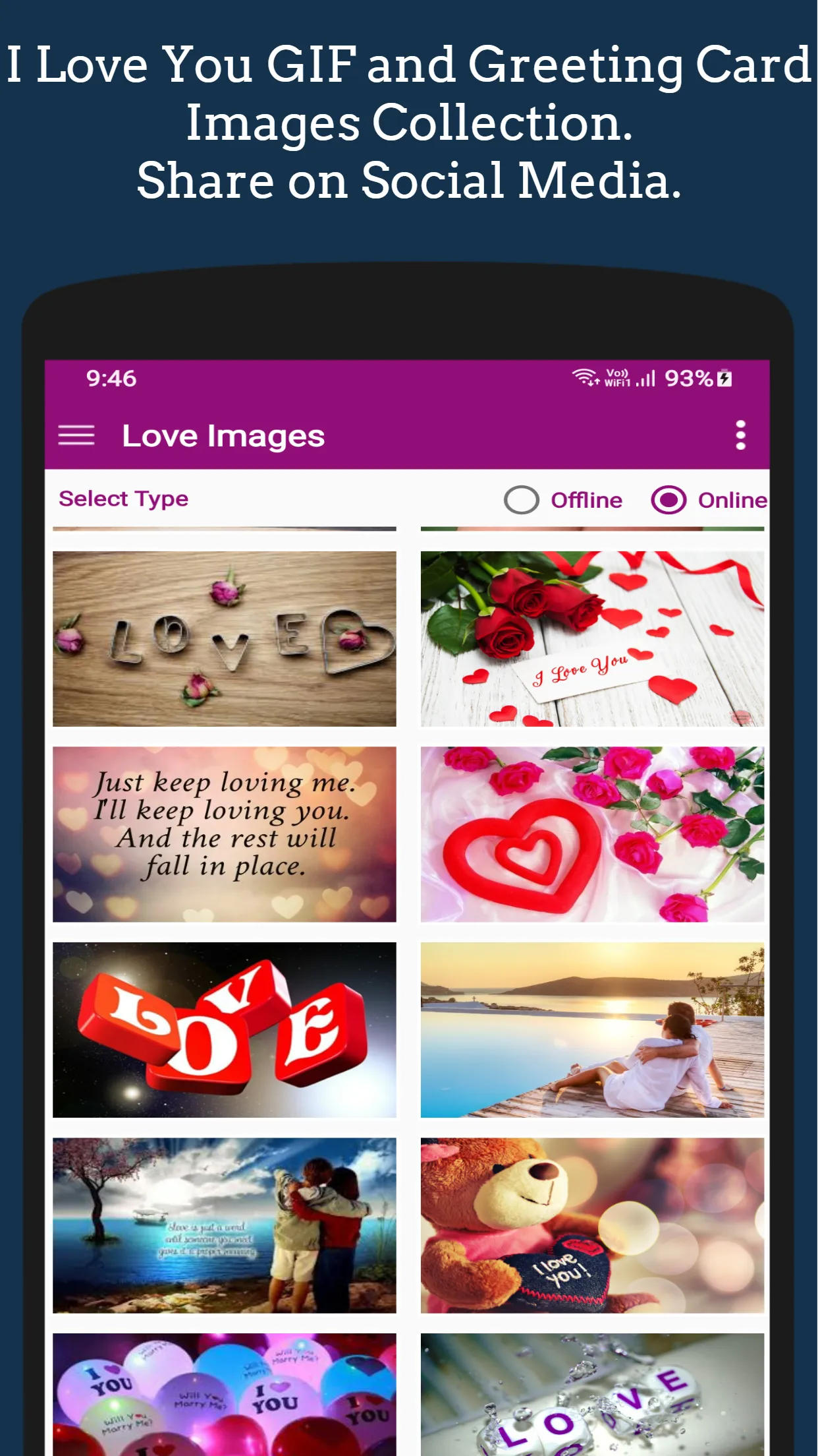 Love 3D GIF Images Collection. | Indus Appstore | Screenshot